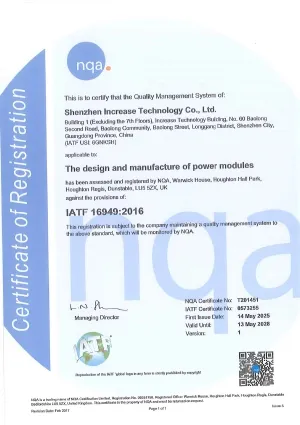Certifications